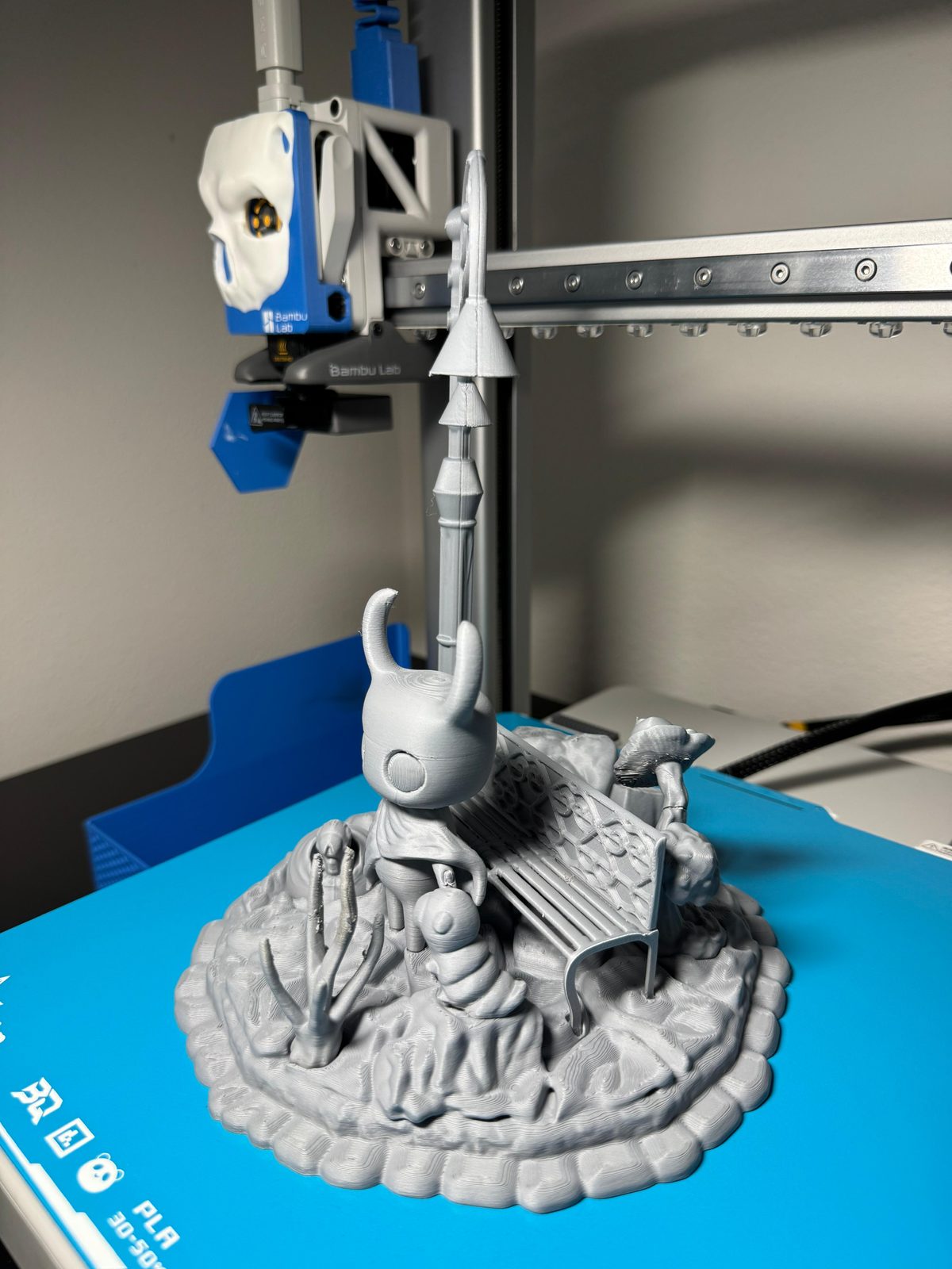 #337 Hollow Knight - Checkpoint Bench Diorama fanmade — vue 11