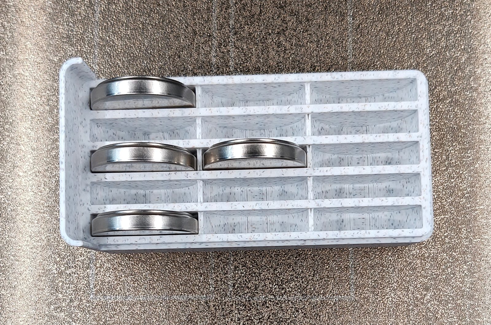 #338 Gridfinity Coin button cell battery Sliding lid — vue 8