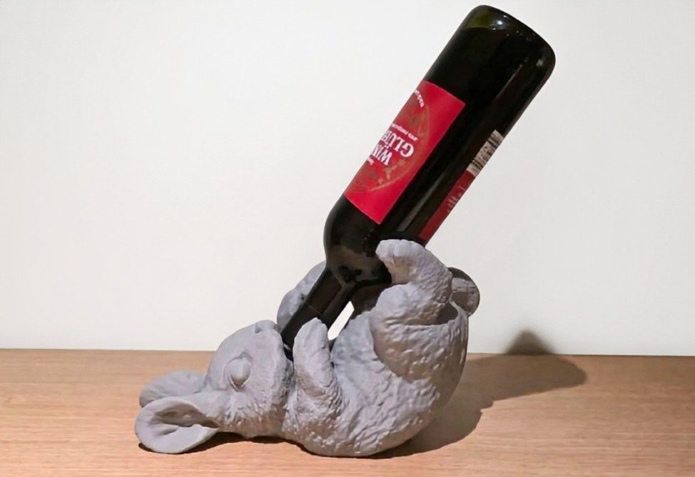#344 Bunny Wine Holder TipsyBun + Small A1Mini compat — vue 3