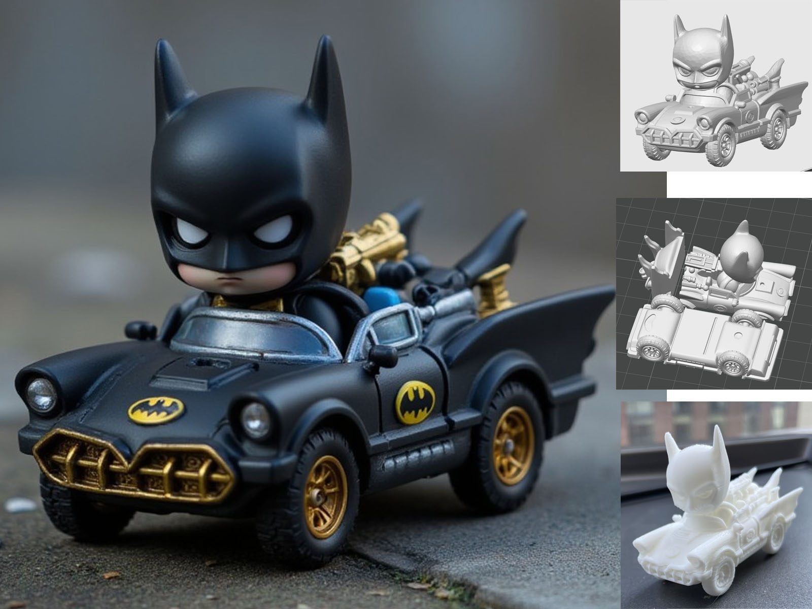 #345 Baby_Batman_and_Sports_Car_Q — vue 2