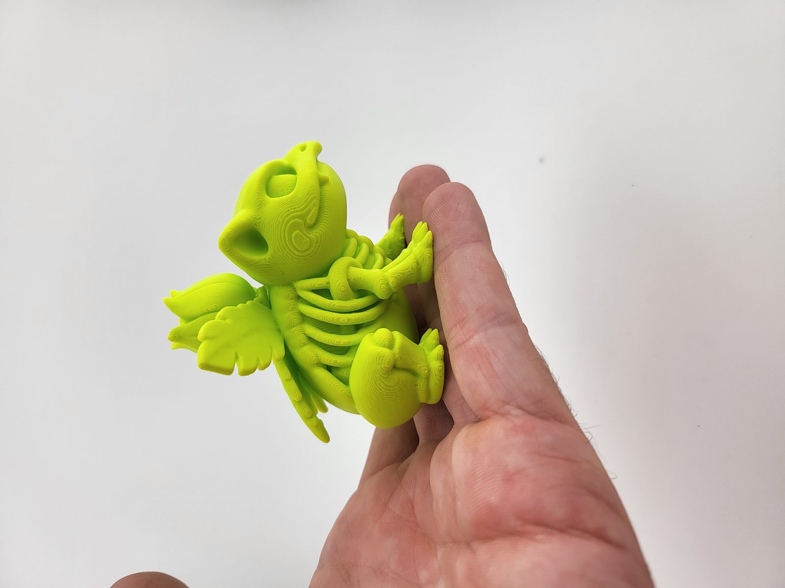 #345 Ivysaur Pokemon Skeleton Stylized kawaii cute — vue 4