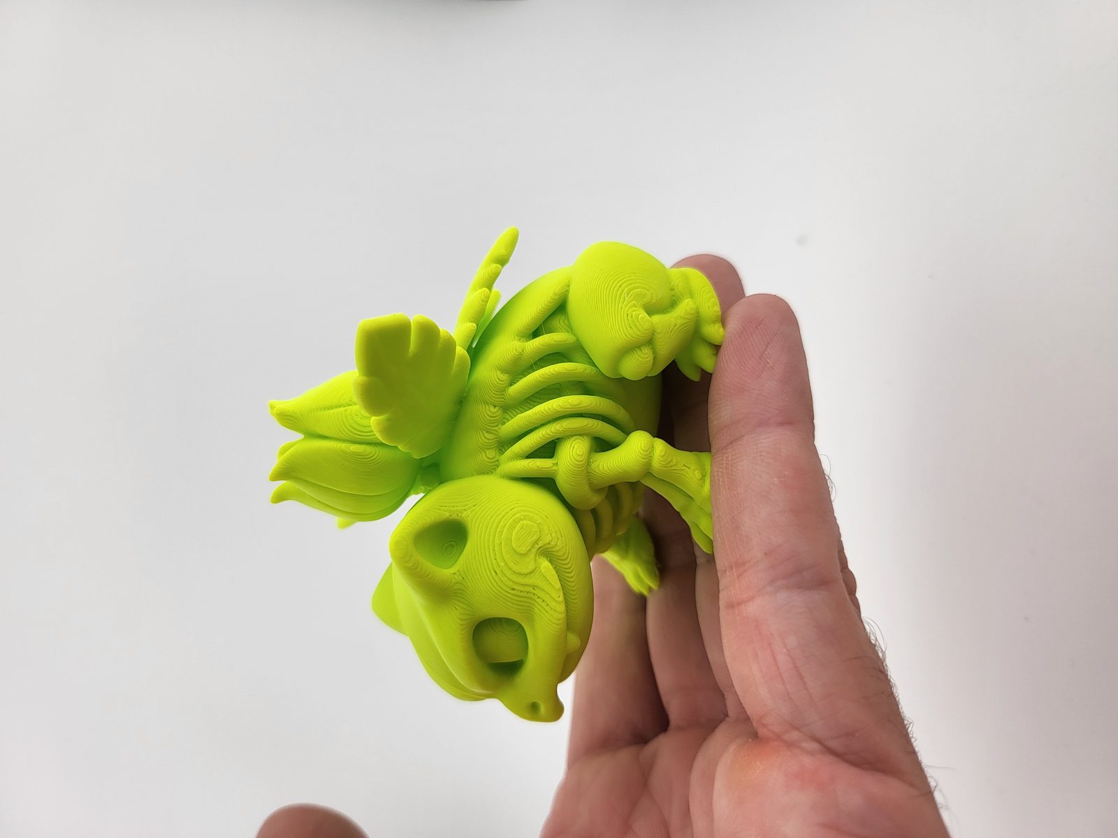 #345 Ivysaur Pokemon Skeleton Stylized kawaii cute — vue 7
