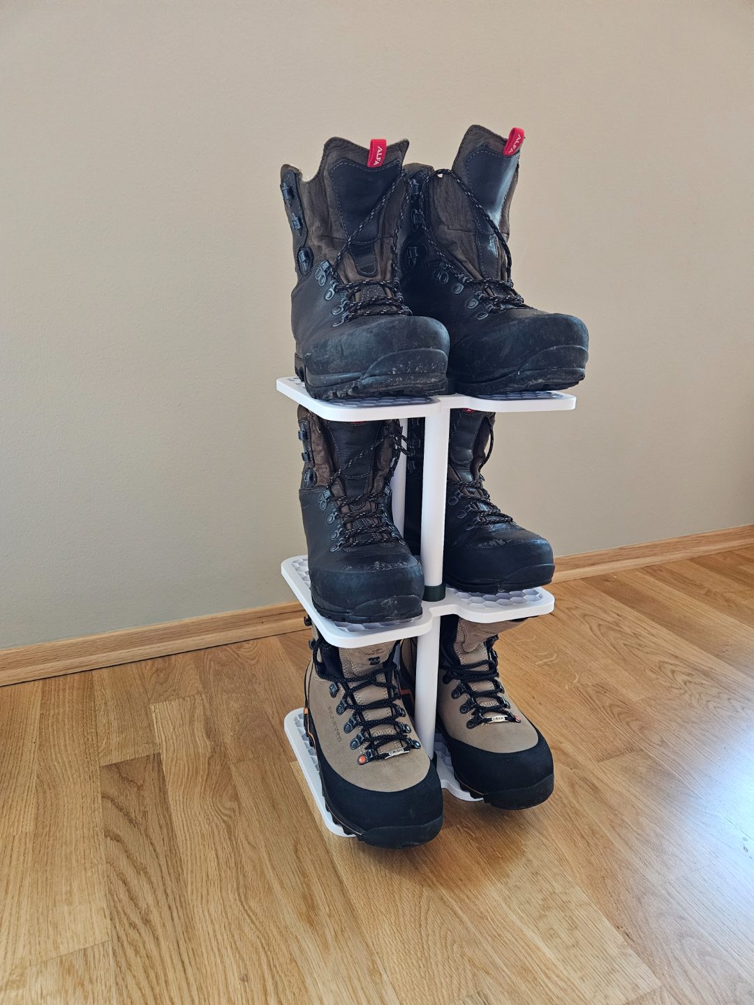 #355 Stackable Shoe Rack - Dual Color — vue 10