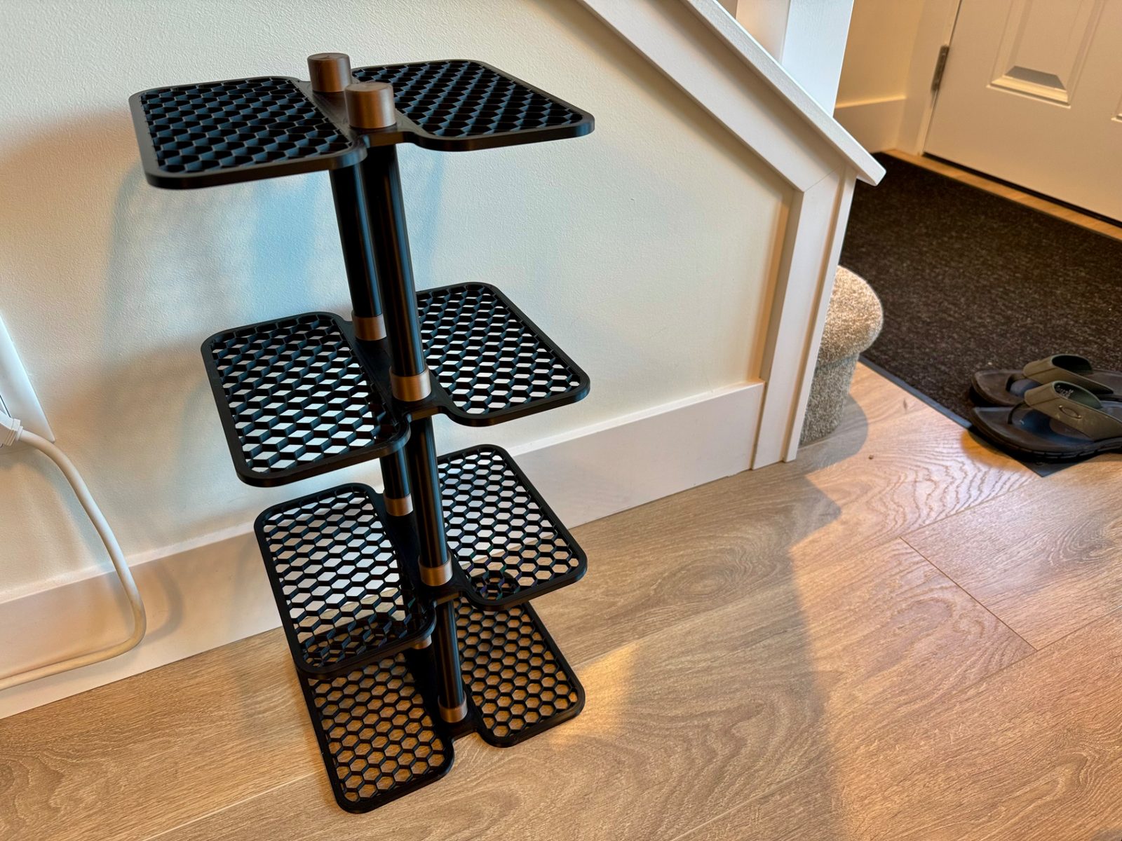 #355 Stackable Shoe Rack - Dual Color — vue 16