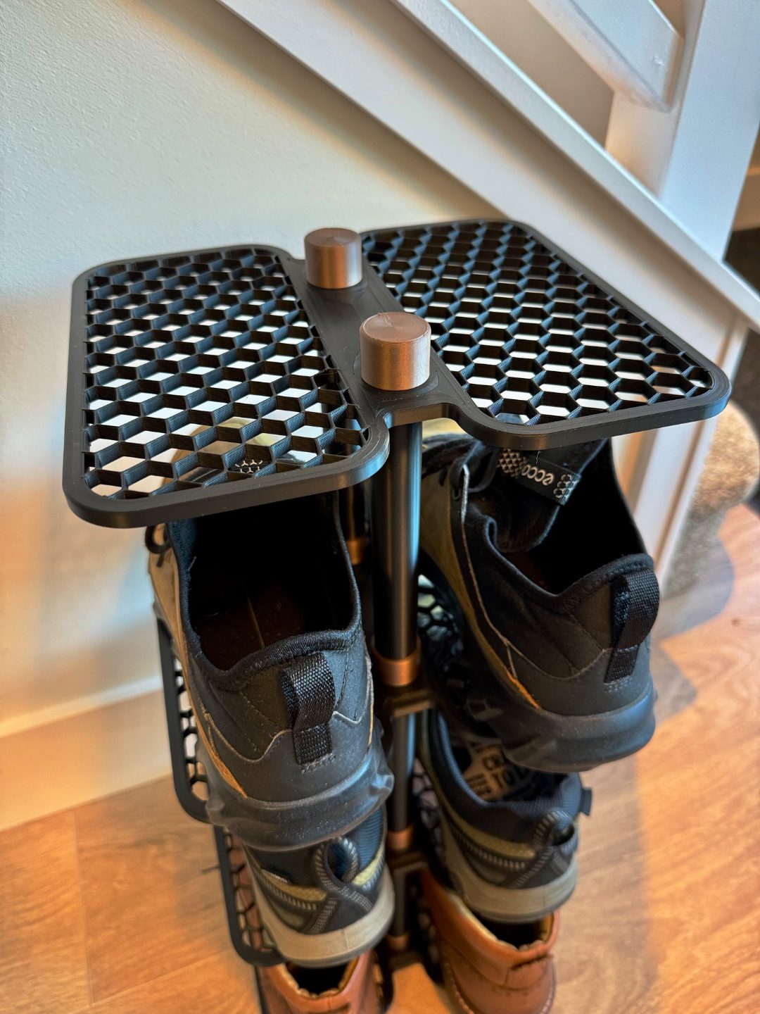 #355 Stackable Shoe Rack - Dual Color — vue 18
