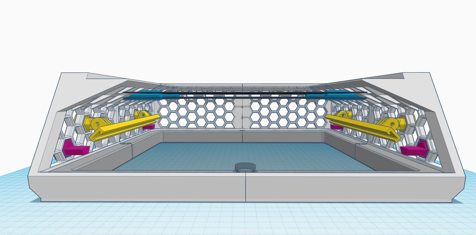 #366 X3D-v2 Riser Bambu Lab X1 P1 AMS Stand — vue 14
