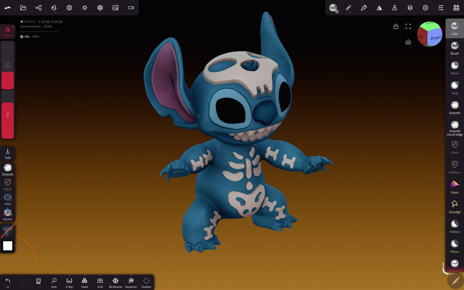 #368 stitch Trick or treat — vue 11