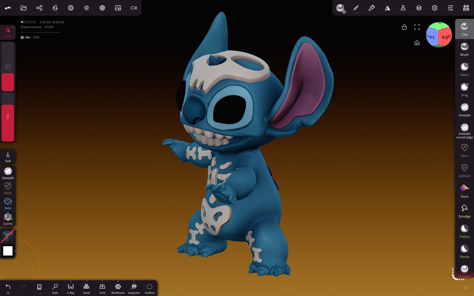 #368 stitch Trick or treat — vue 12