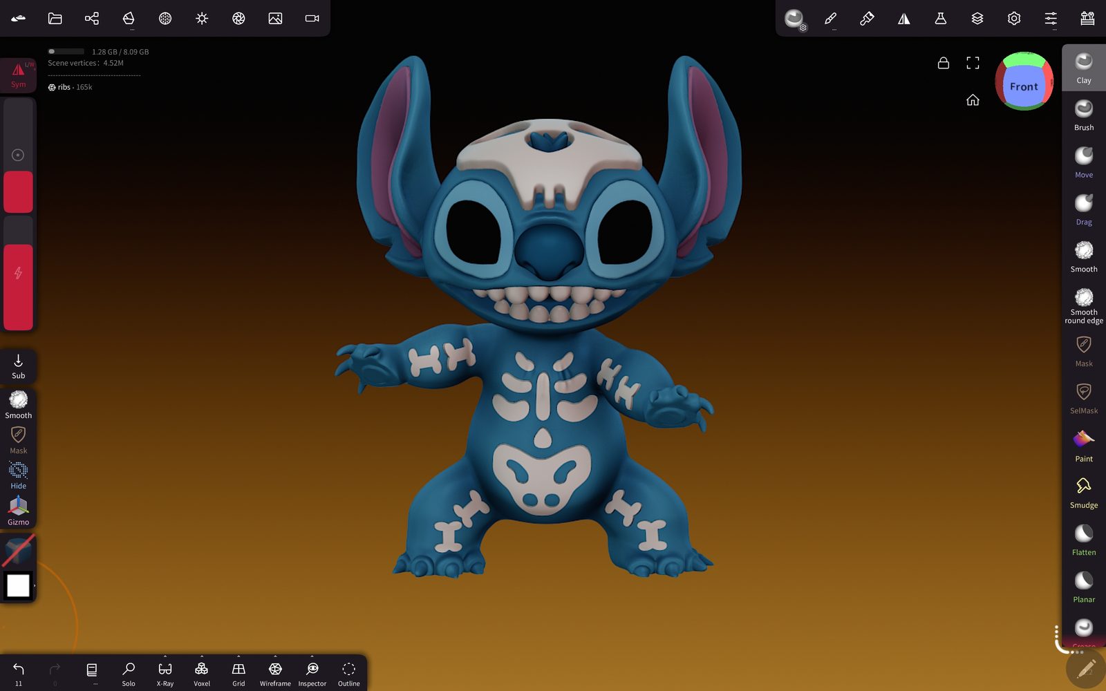 #368 stitch Trick or treat — vue 13