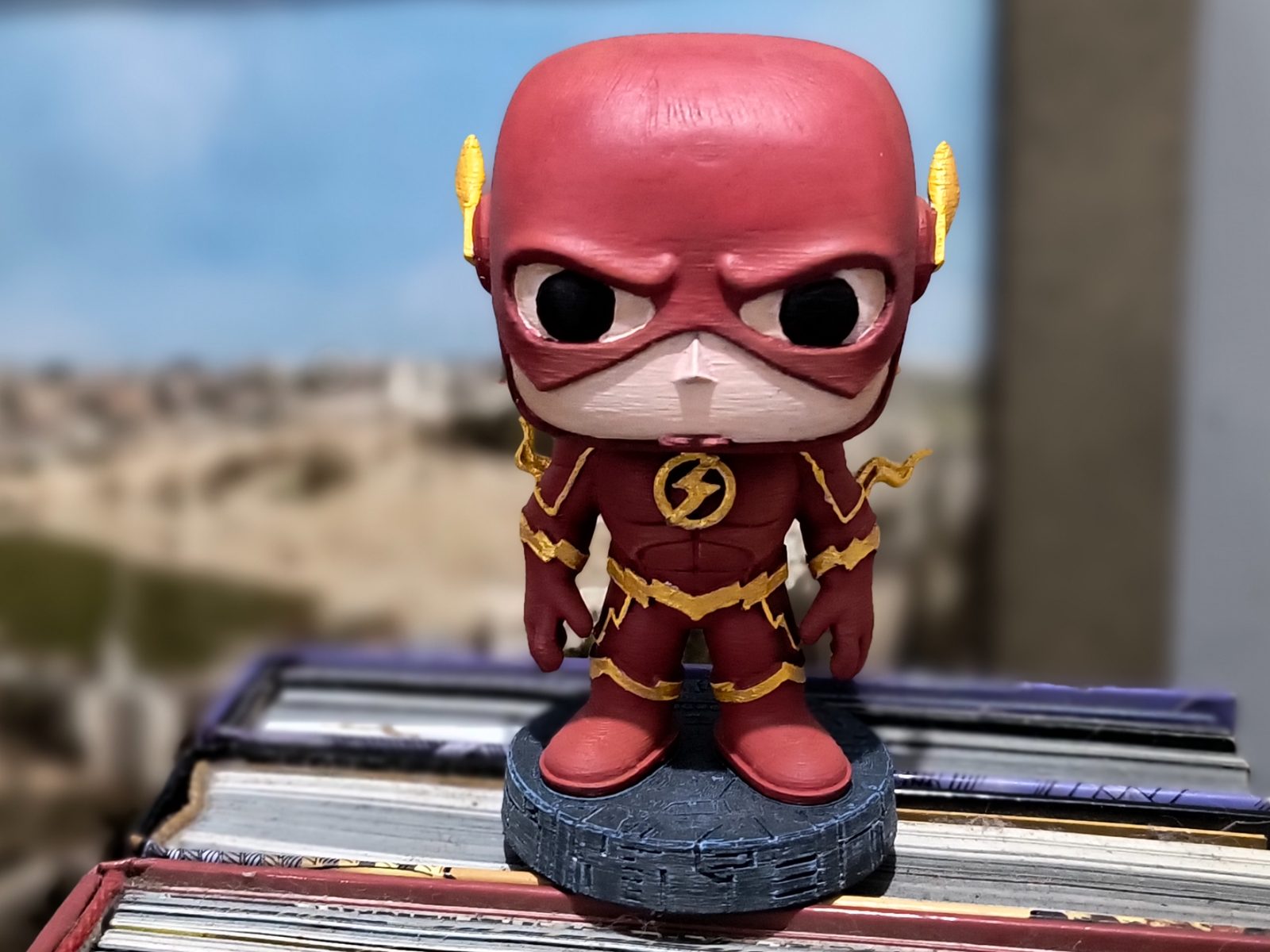 #370 FLASH ESTILO FUNKO POP — vue 2