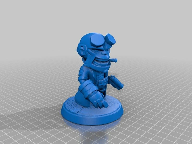 #372 Chibi Hellboy — vue 1