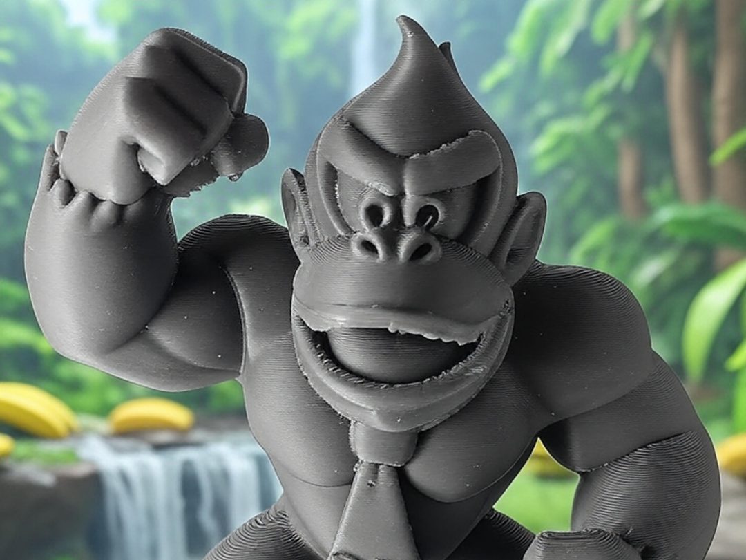 #372 Donkey Kong poing leve Donkey Kong Country — vue 2