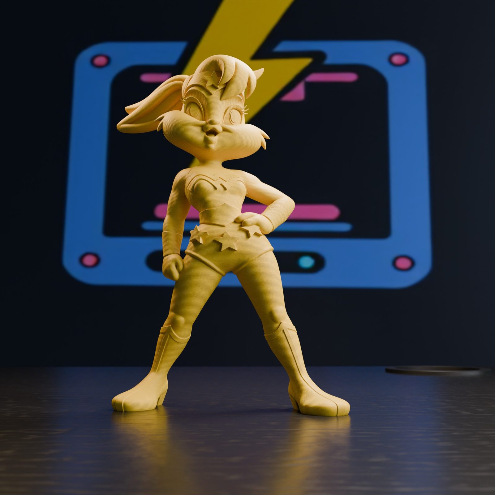 #374 Lola as Wonder Woman - Looney Tunes — vue 3