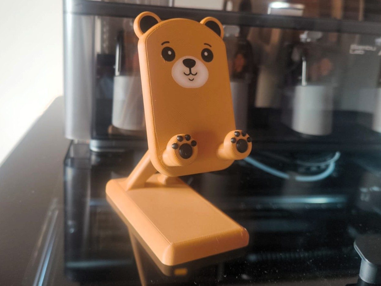 #378 Cute Bear Phone Holder — vue 8
