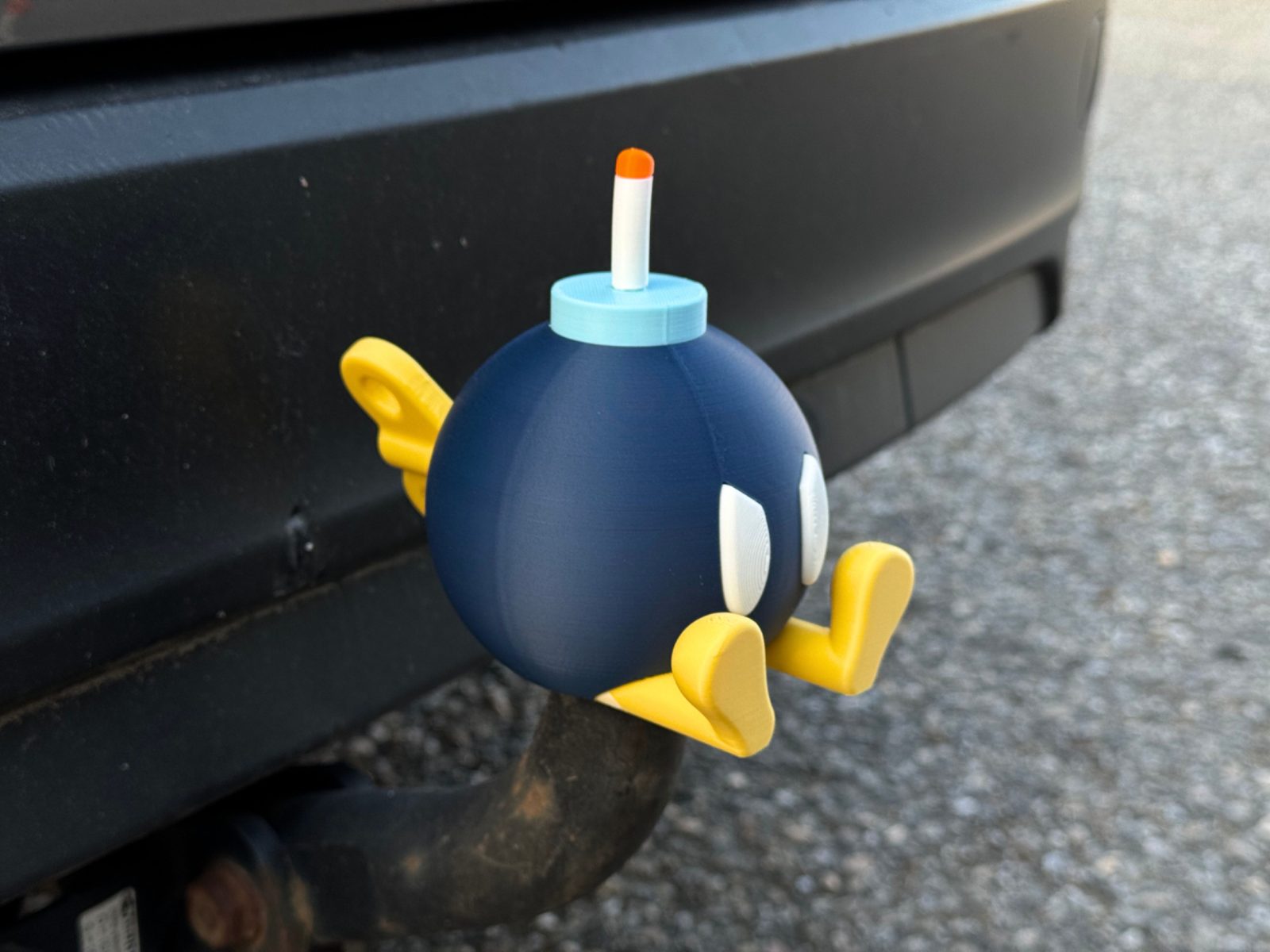 #380 Bob-omb Tow Hitch Cover — vue 1