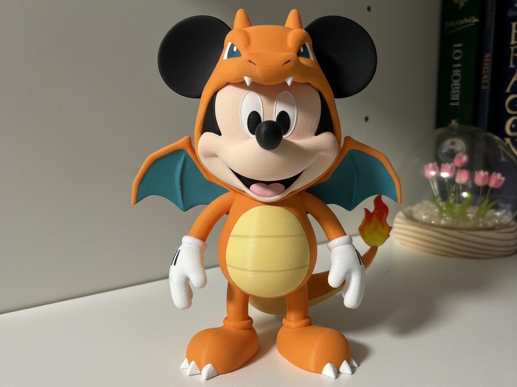 #381 Mickey Mouse - Charizard — vue 2
