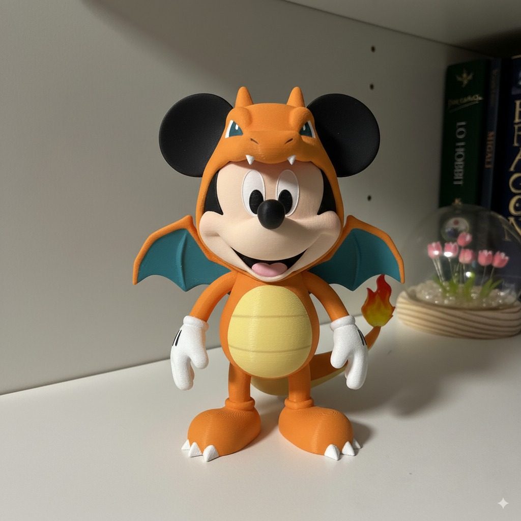 #381 Mickey Mouse - Charizard — vue 9