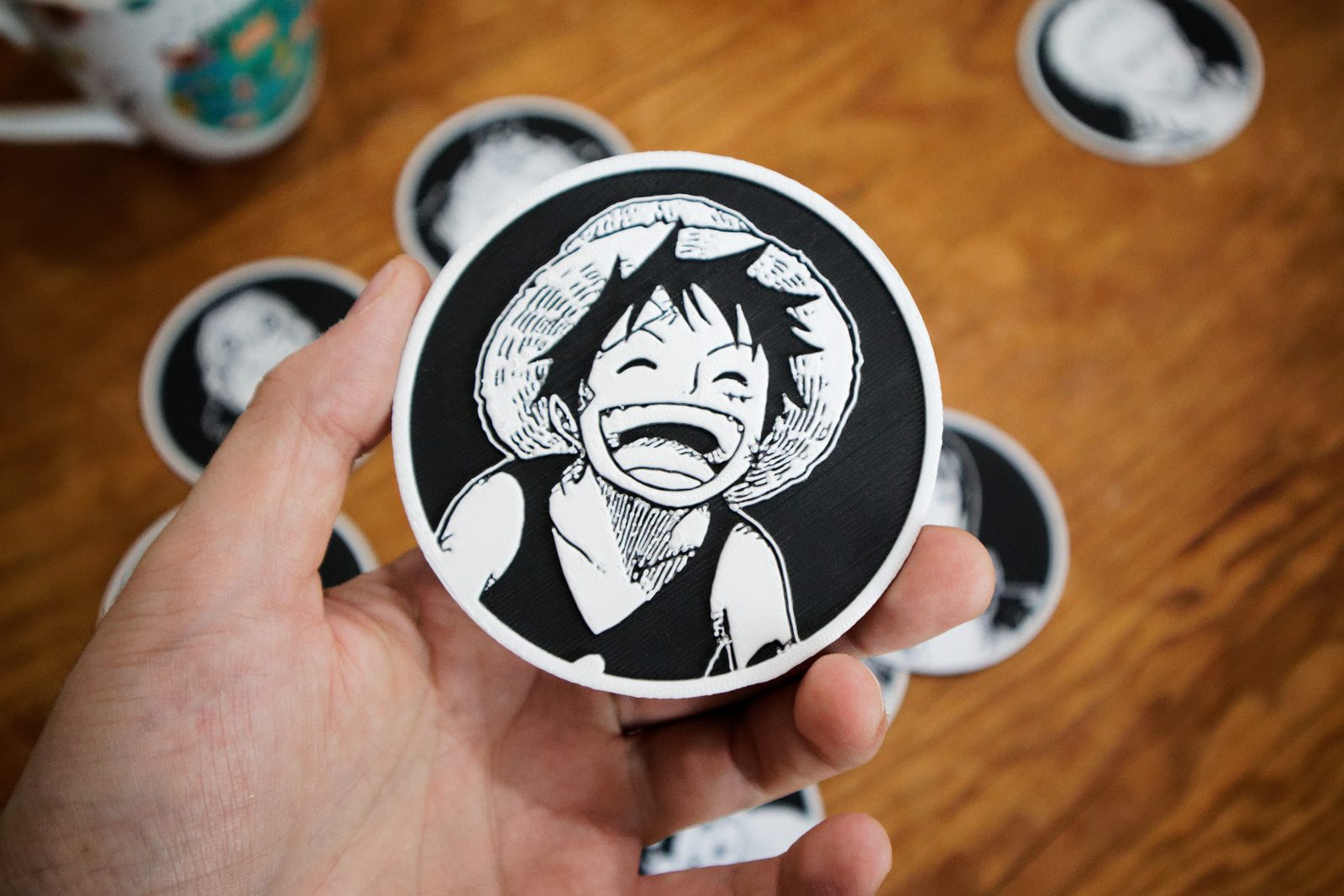 #381 Posavasos de One Piece 10 unidades Fan Art — vue 8