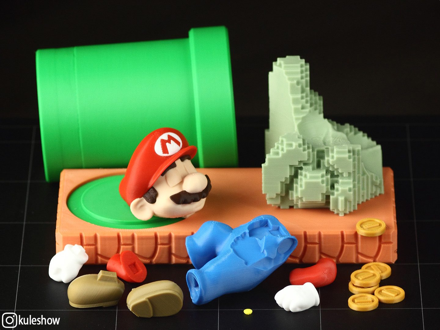 #384 Mario Style Pencil Holder — vue 3