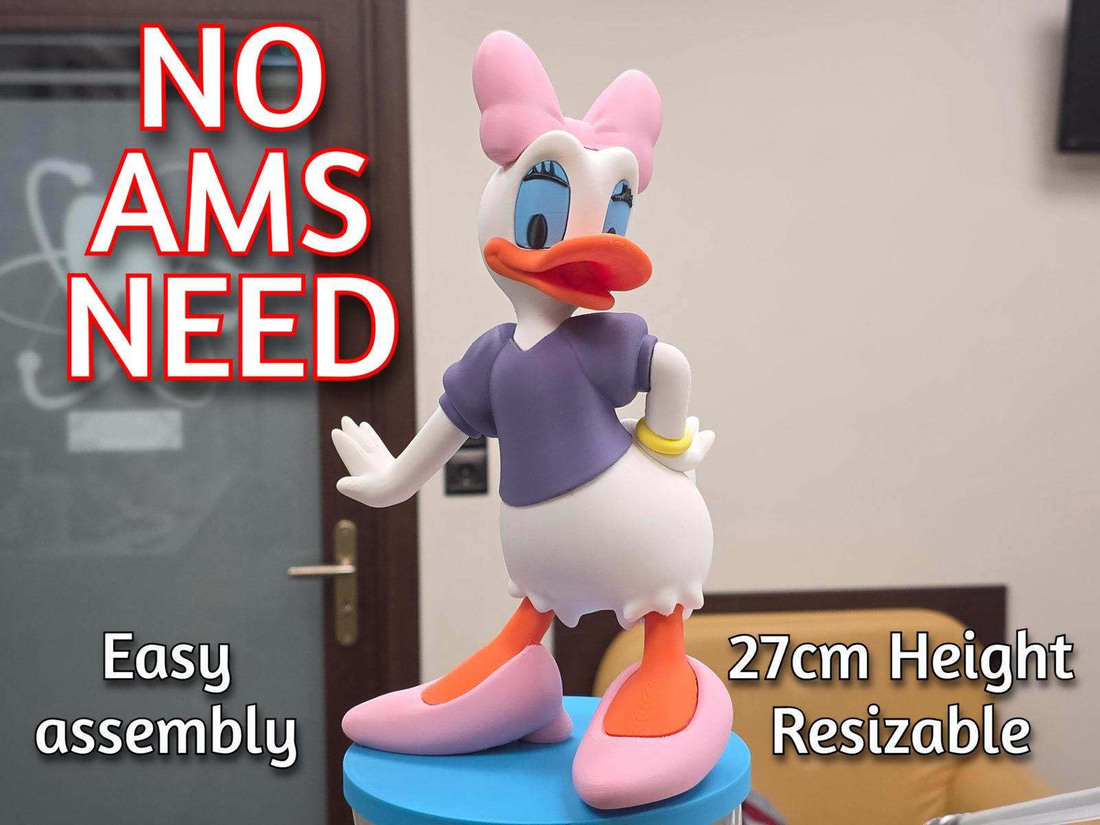 #387 Daisy Duck - - Easy assembly — vue 1
