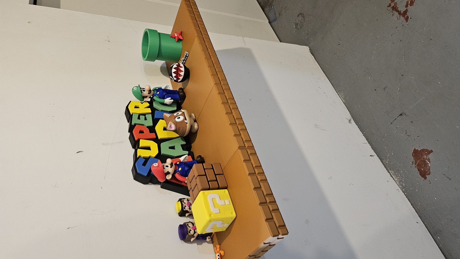 #387 Super Mario Brick shelf cover — vue 4