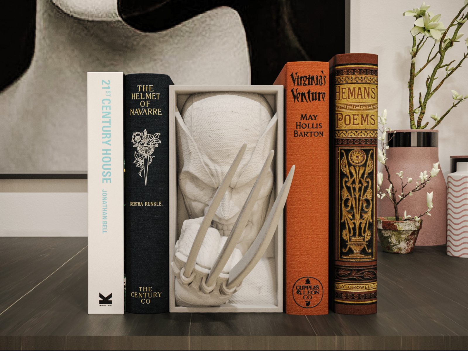 #387 Wolverine Book Nook and Wall Mount — vue 3