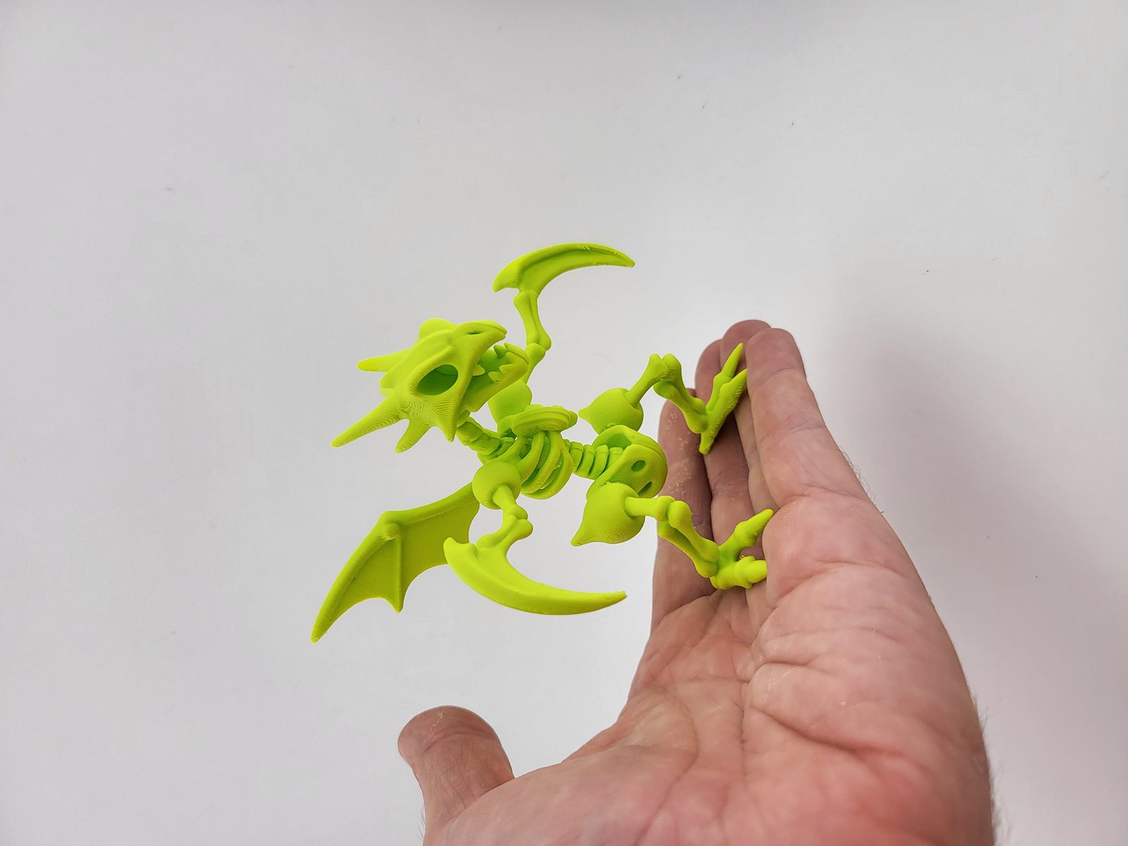 #392 Scyther Pokemon Skeleton Figure kawaii cute — vue 4