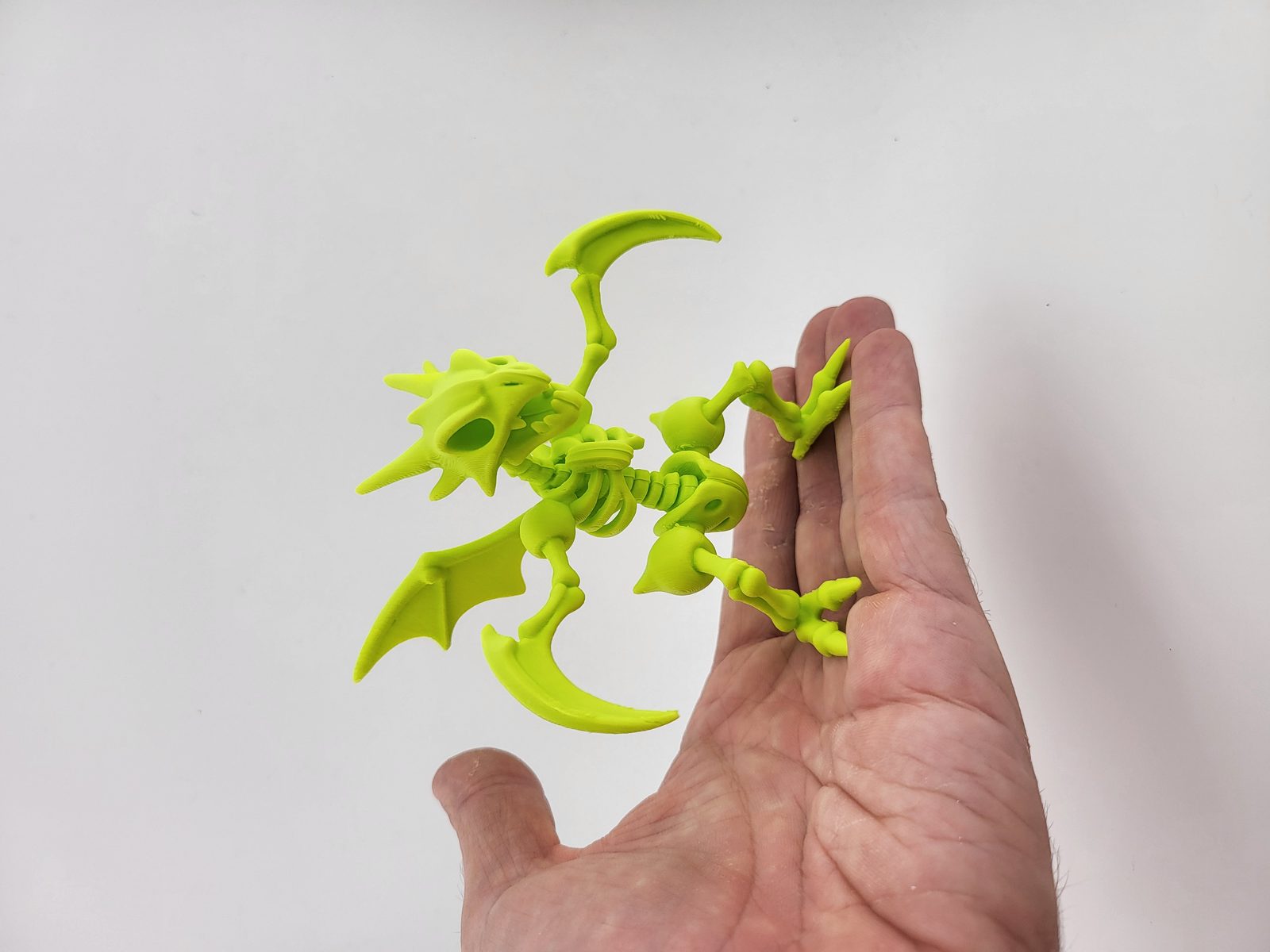 #392 Scyther Pokemon Skeleton Figure kawaii cute — vue 5