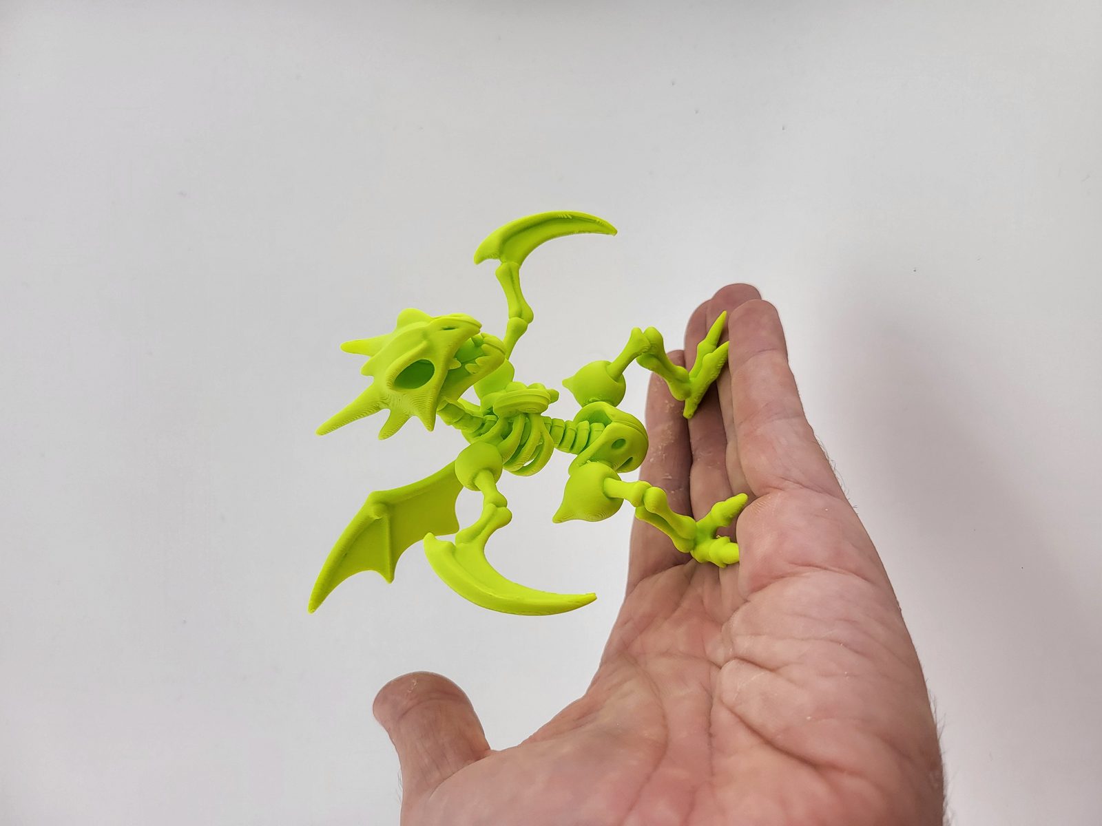 #392 Scyther Pokemon Skeleton Figure kawaii cute — vue 8