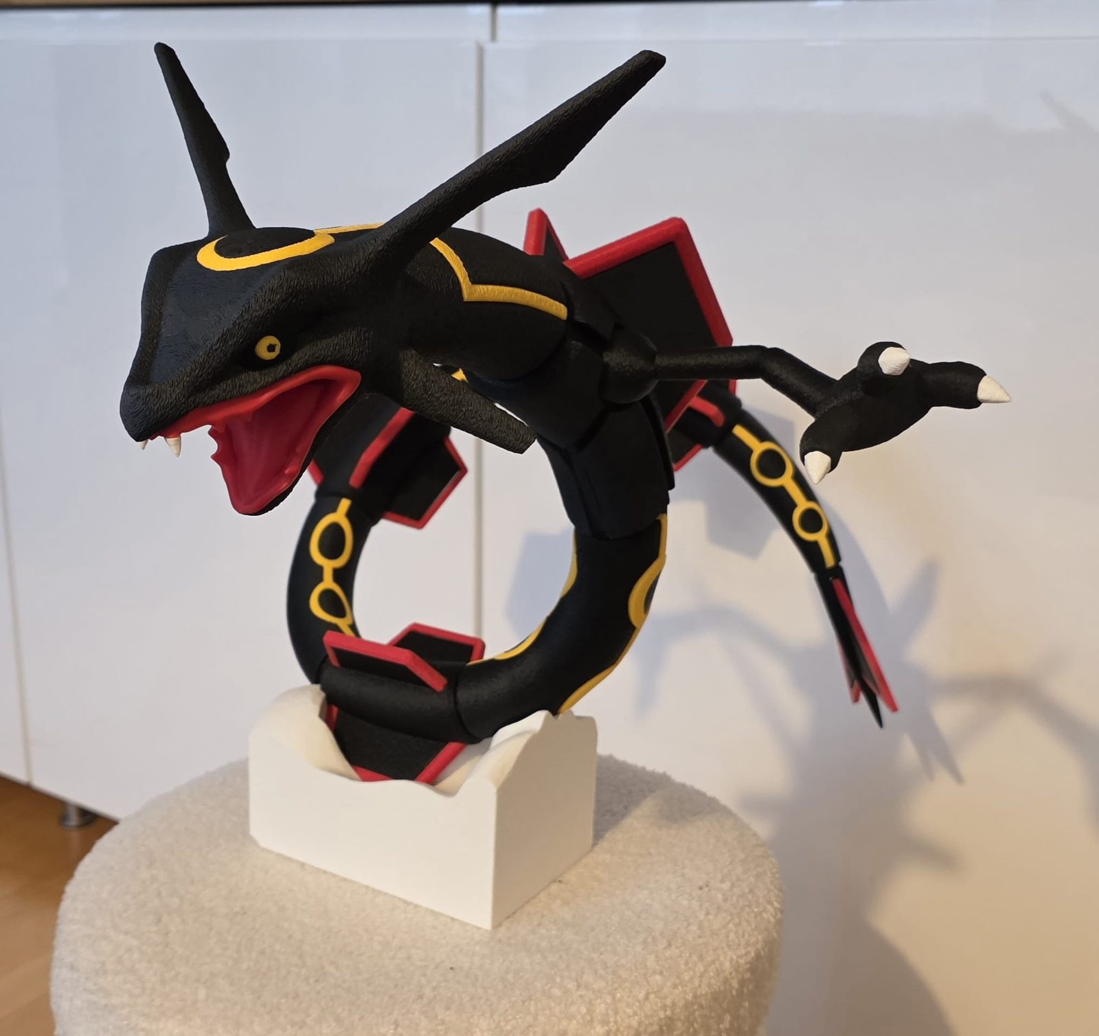 #396 Rayquaza (Pokemon) Fully disassembled 23cm tall — vue 8
