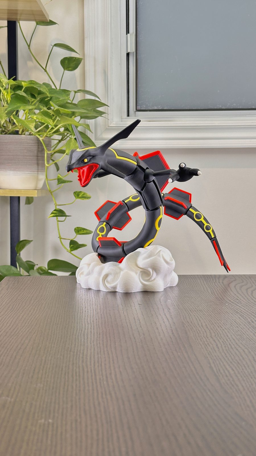 #396 Rayquaza (Pokemon) Fully disassembled 23cm tall — vue 12