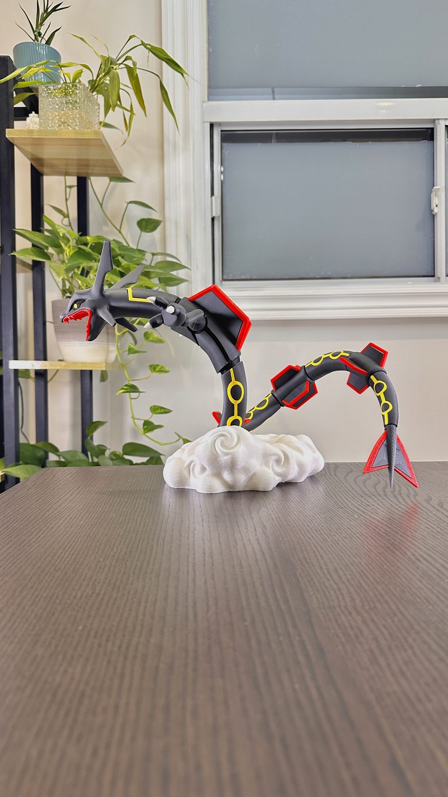 #396 Rayquaza (Pokemon) Fully disassembled 23cm tall — vue 14