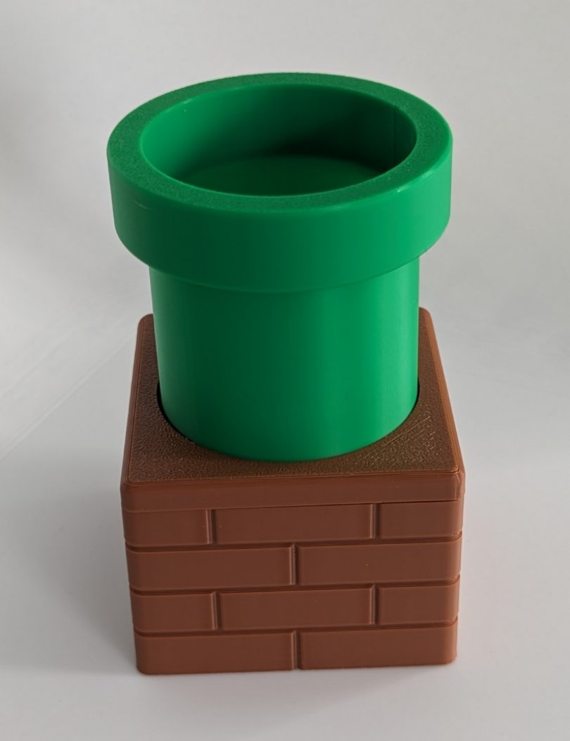 #398 Mario Pipe Planter — vue 1