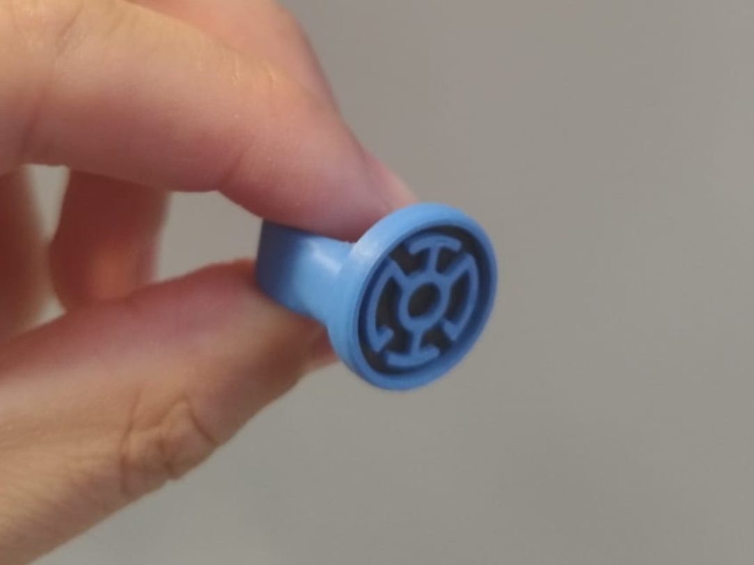 #400 Blue Lantern Ring — vue 1