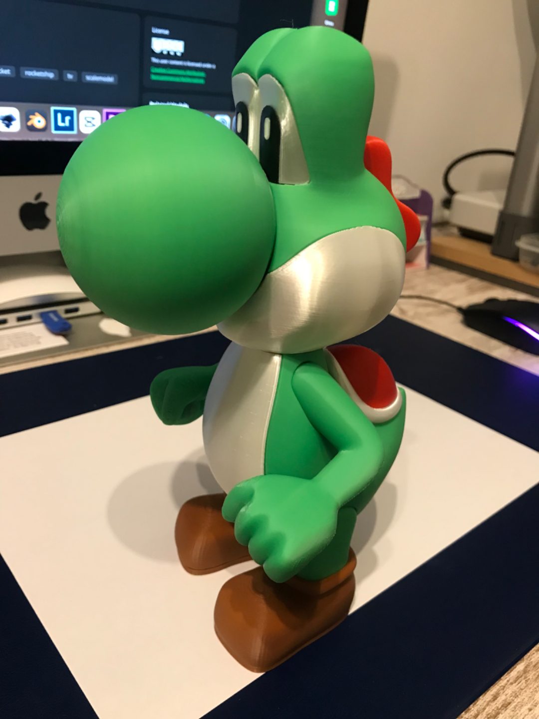 #413 Yoshi from Super Mario — vue 4