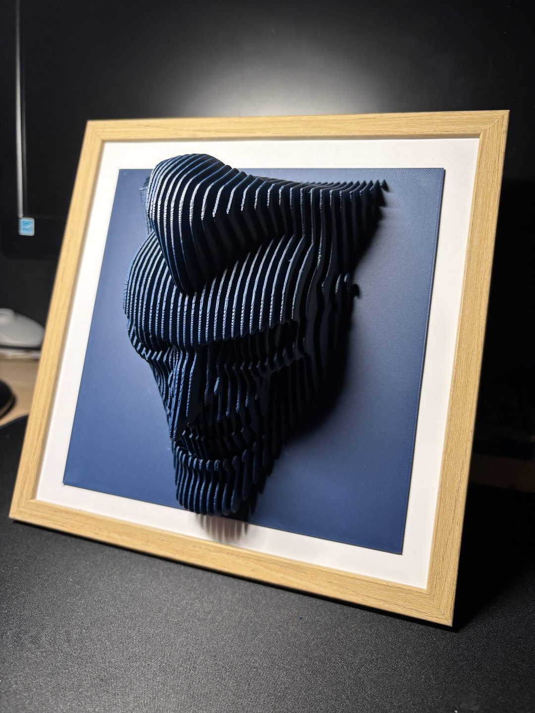 #426 Joker layered sculpture — vue 4