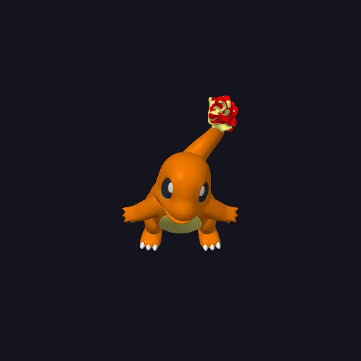 #428 Charmander — vue 1