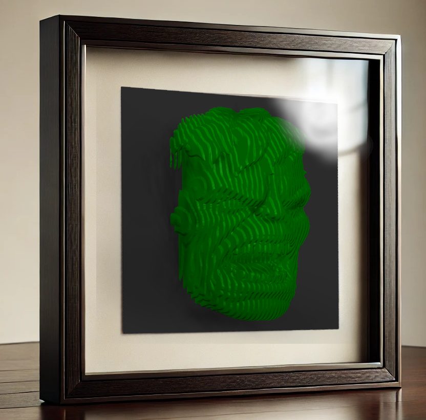 #430 Hulk layered sculpture — vue 2