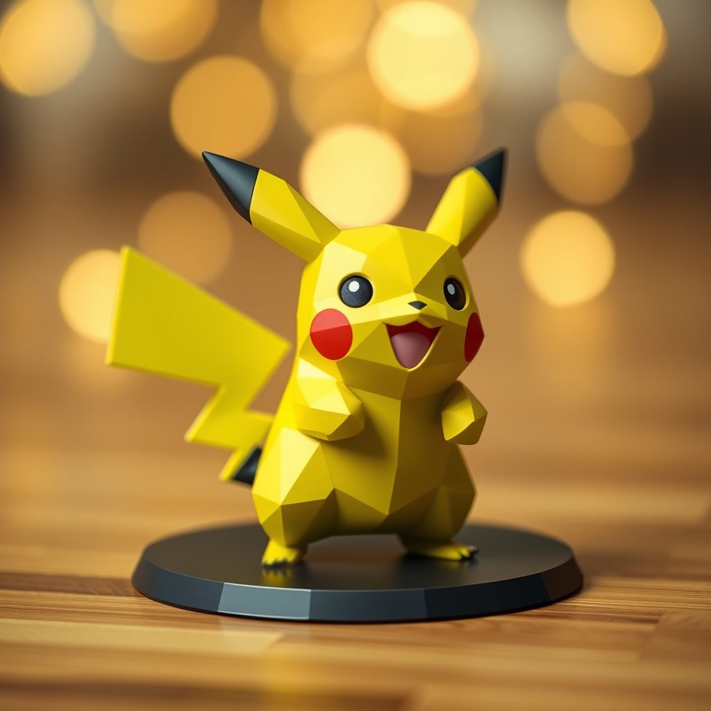 #431 Mini Pikachu Figurine — vue 3