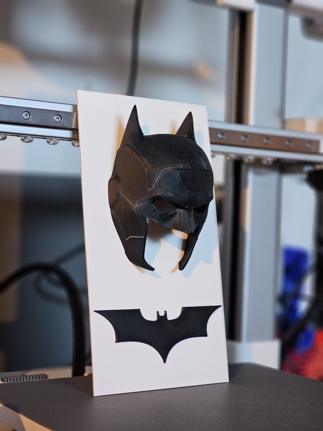#433 Batman 3D Wall Art - Iconic Mask & Emblem — vue 5