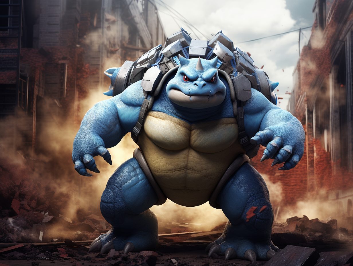 #435 Blastoise — vue 11
