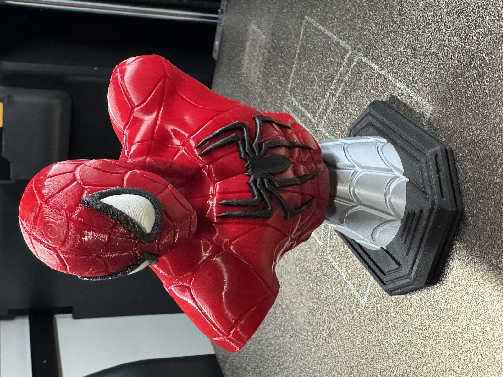 #438 Spiderman Bust (STL) — vue 1