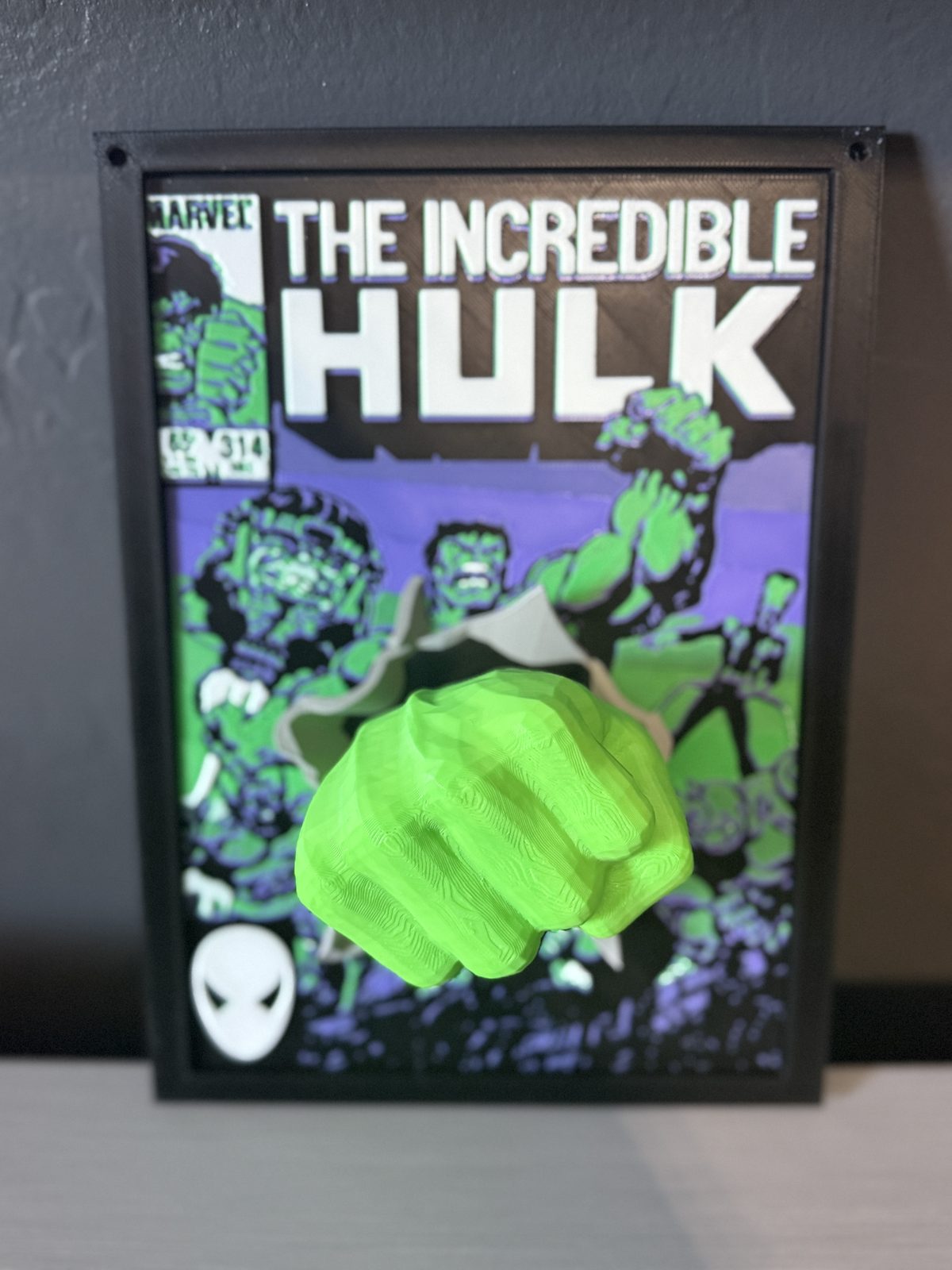 #442 Hulk Comic Cover Pop Out Art — vue 2