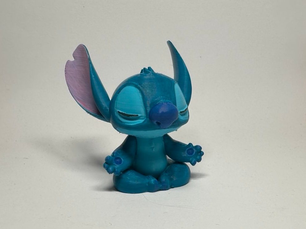 #453 Chill Meditating Stitch Figurine — vue 2