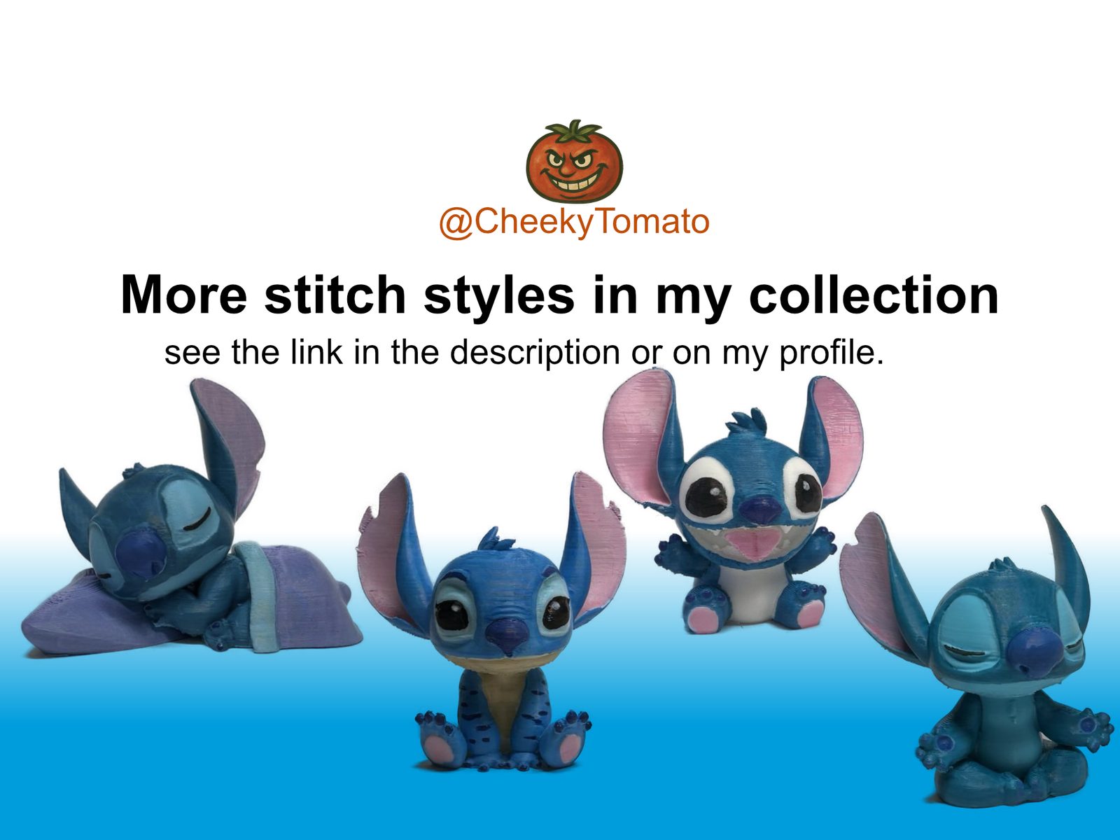 #453 Chill Meditating Stitch Figurine — vue 3