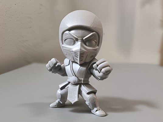 #454 SubZero from Mortal Kombat Chibi Edition — vue 1