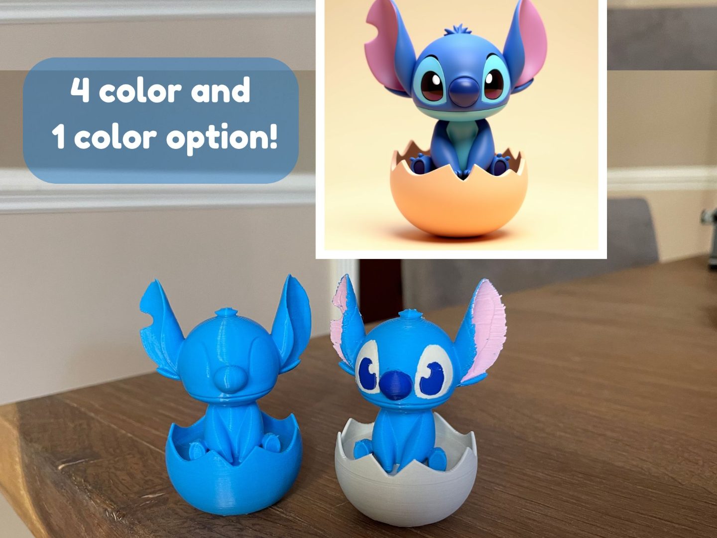 #456 Stitch Easter Egg Surprise Basket Gift Idea — vue 2