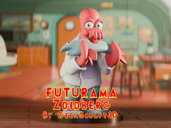 #459 Futurama Zoidberg Figurine – Sci-Fi Collectible — vue 2