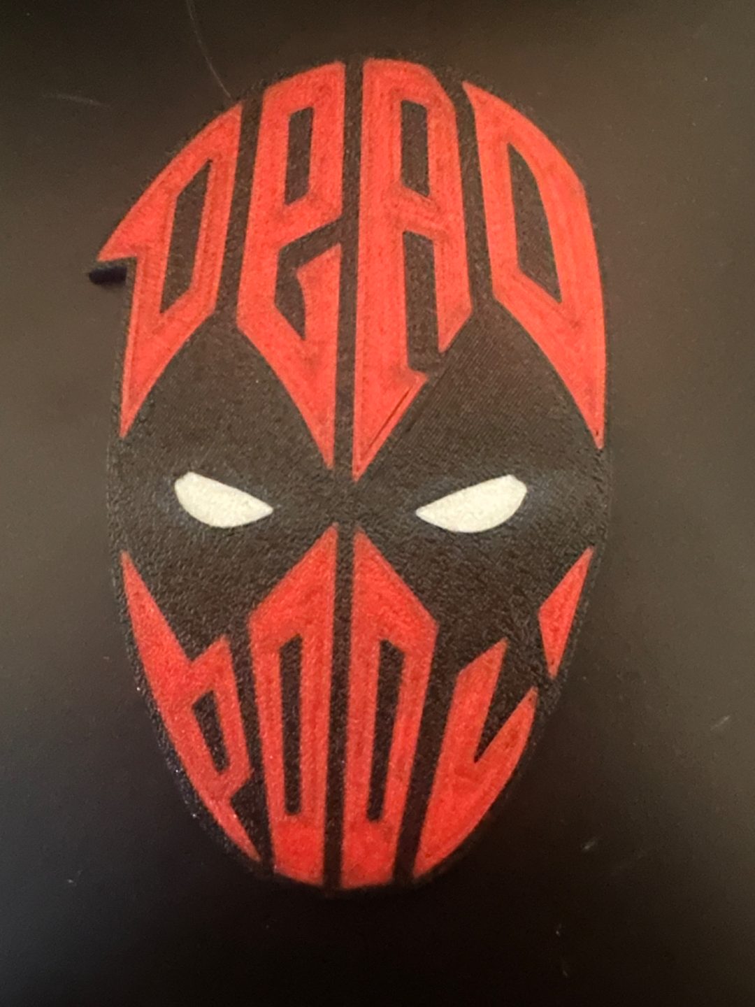 #462 Deadpool - Layered - Word Wall Art — vue 2