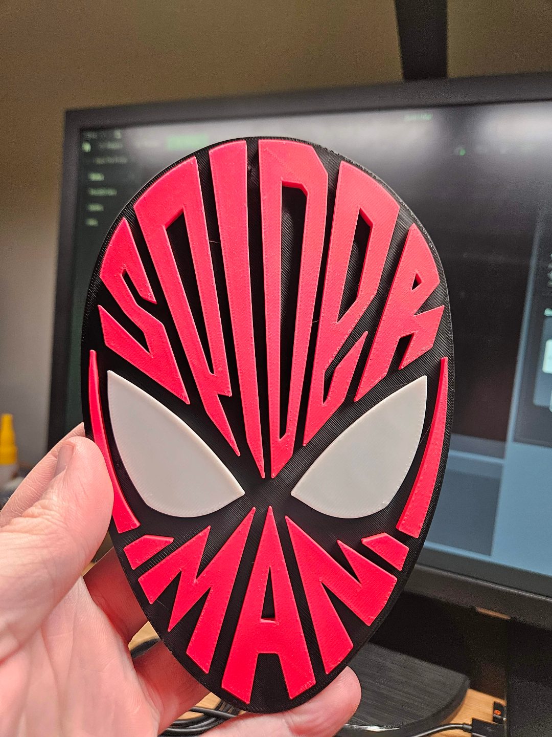#465 Spider-man - Layered - Word Wall Art — vue 5